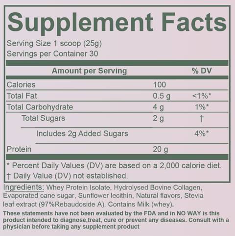 Daily Protein - Whey Protein + Collagen